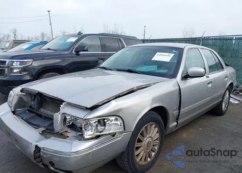 2010 Mercury Grand Marquis Ls (Fleet Only) from USA, damaged, VIN 2MEBM7FV8AX621898